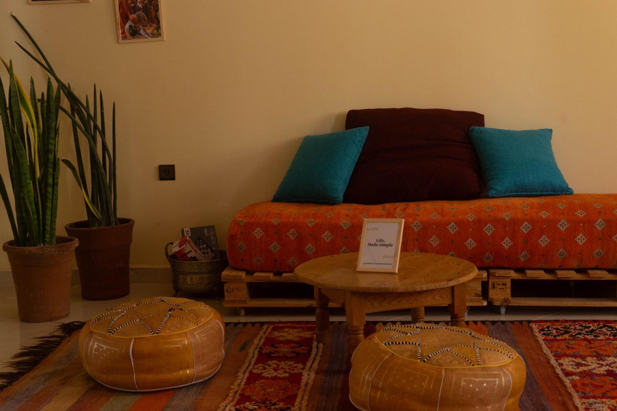 Monkey'S Guest House - Ocean View Rooms & Apartment With Rooftop Tamraght Exterior foto